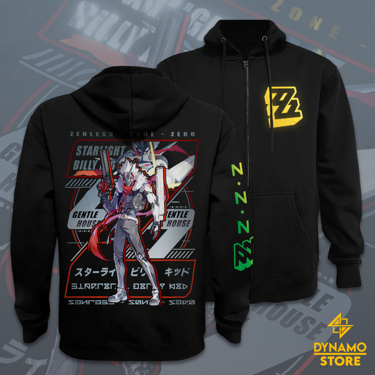Starlight Billy Kid - Zenless Zone Zero - Poleron - MYTHRIL PRINT
