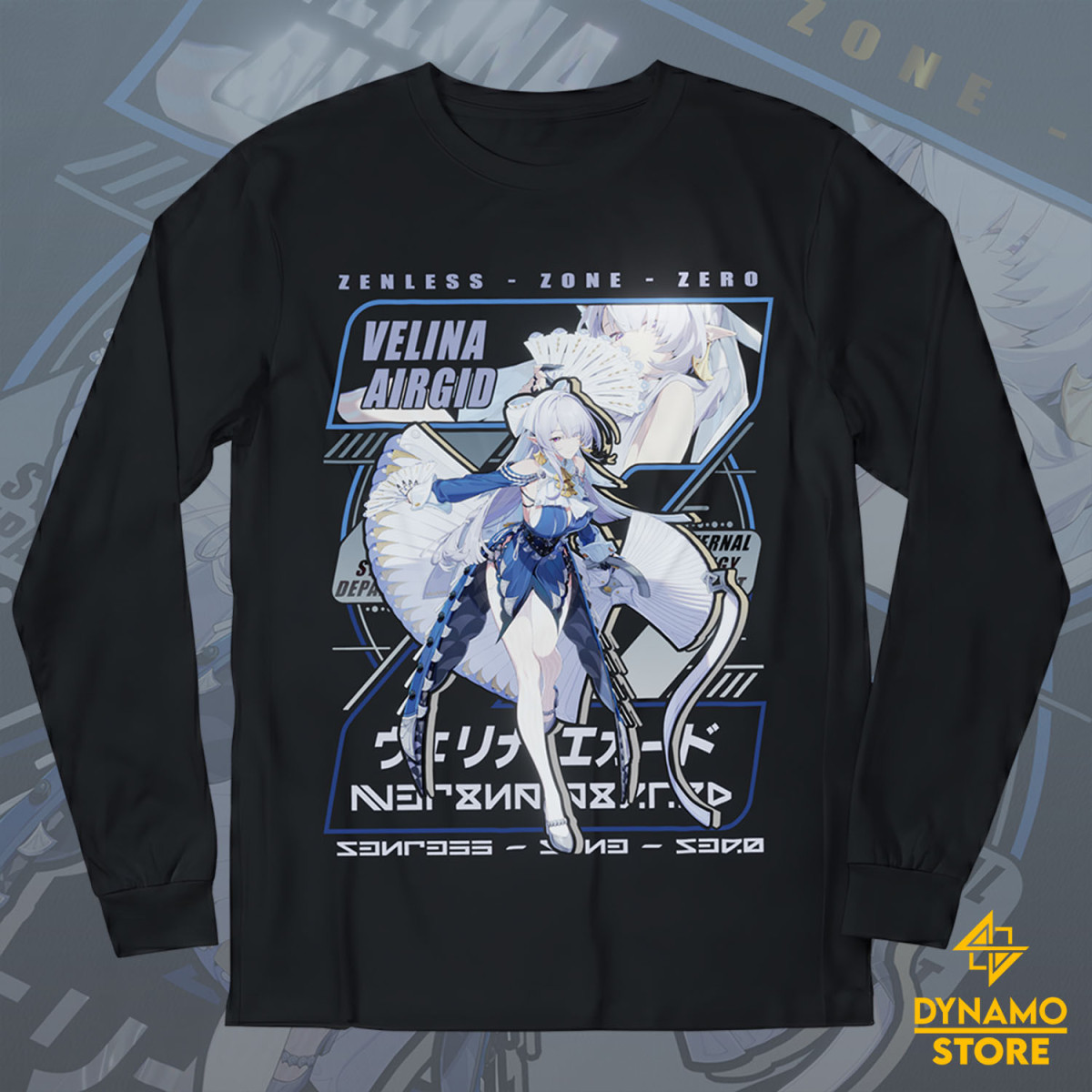 Velina Airgid - Zenless Zone Zero - Polera Manga Larga - MYTHRIL PRINT