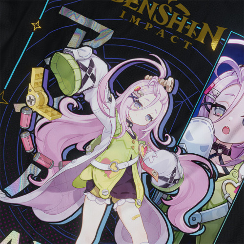 Aino - Genshin Impact - Polera Holográfica - MYTHRIL PRINT