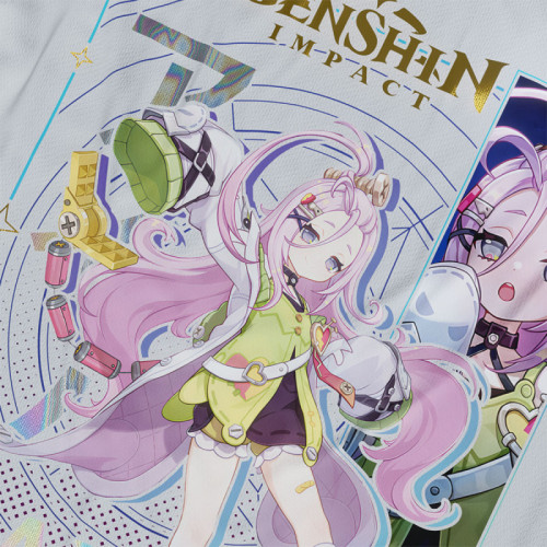 Aino - Genshin Impact - Polera Holográfica - MYTHRIL PRINT