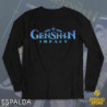 Aino - Genshin Impact - Polera Manga Larga Holográfica - MYTHRIL PRINT