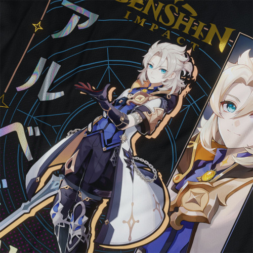Albedo - Genshin Impact - Polera Holográfica - MYTHRIL PRINT