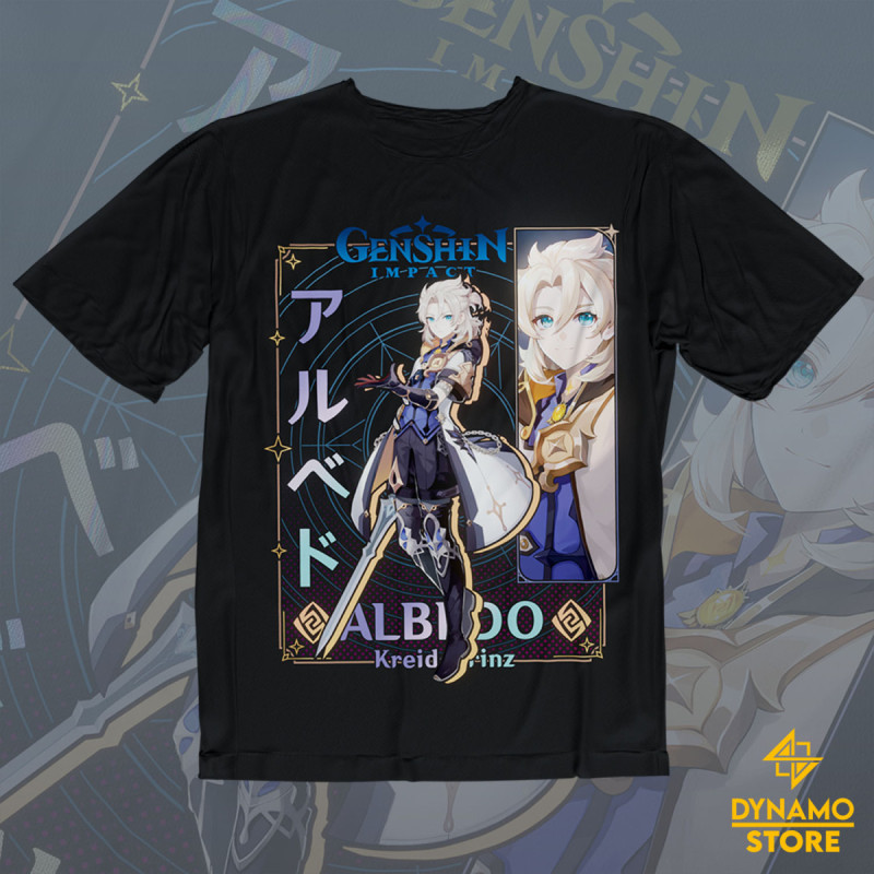 Albedo - Genshin Impact - Polera - MYTHRIL PRINT
