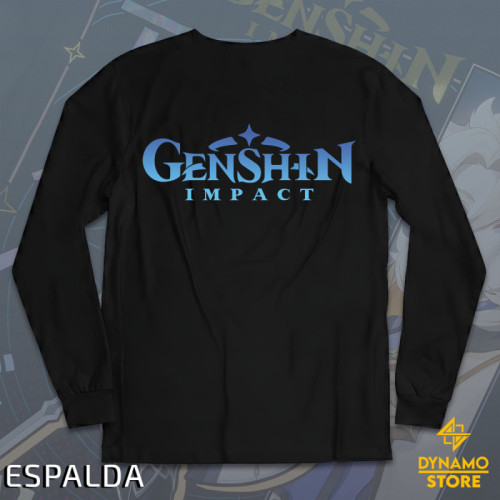 Albedo - Genshin Impact - Polera Manga Larga Holográfica - MYTHRIL PRINT