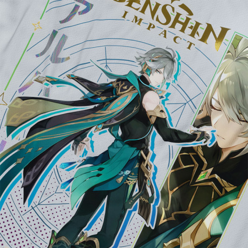 Alhaitham - Genshin Impact - Polera Holográfica - MYTHRIL PRINT