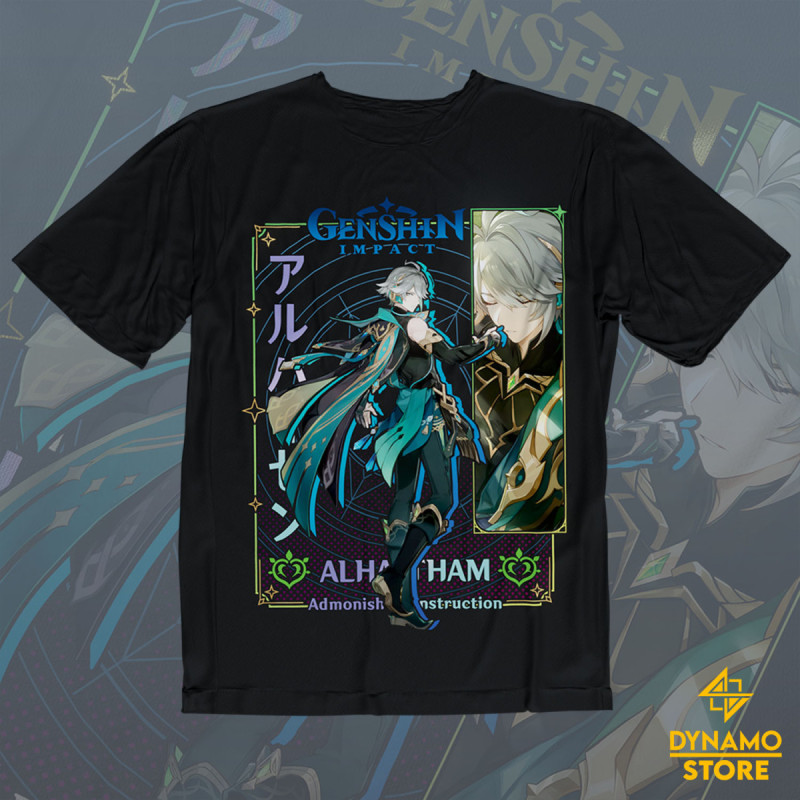 Alhaitham - Genshin Impact - Polera - MYTHRIL PRINT
