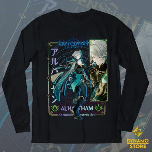 Alhaitham - Genshin Impact - Polera Manga Larga - MYTHRIL PRINT