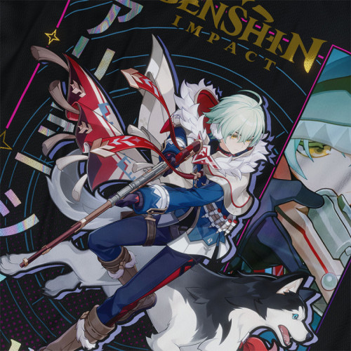 Alyosha - Genshin Impact - Polera Holográfica - MYTHRIL PRINT
