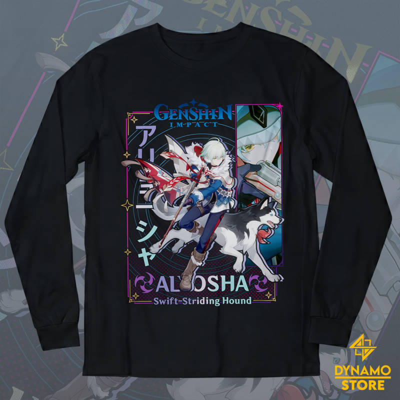 Alyosha - Genshin Impact - Polera Manga Larga - MYTHRIL PRINT