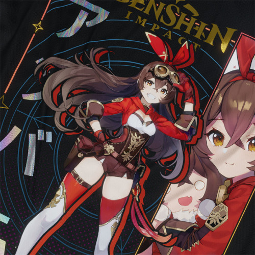 Amber - Genshin Impact - Polera Holográfica - MYTHRIL PRINT