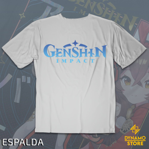Amber - Genshin Impact - Polera Holográfica - MYTHRIL PRINT