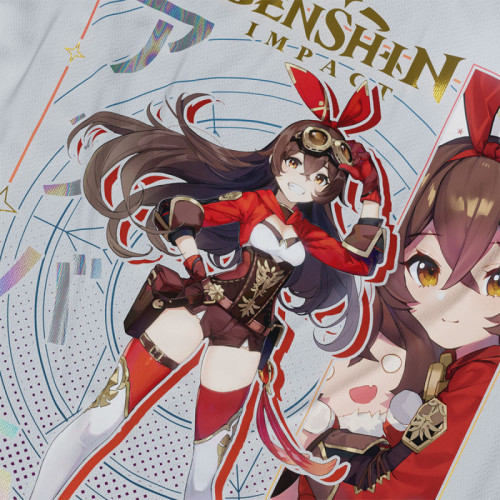 Amber - Genshin Impact - Polera Holográfica - MYTHRIL PRINT