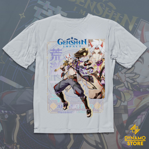 Arataki Itto - Genshin Impact - Polera - MYTHRIL PRINT