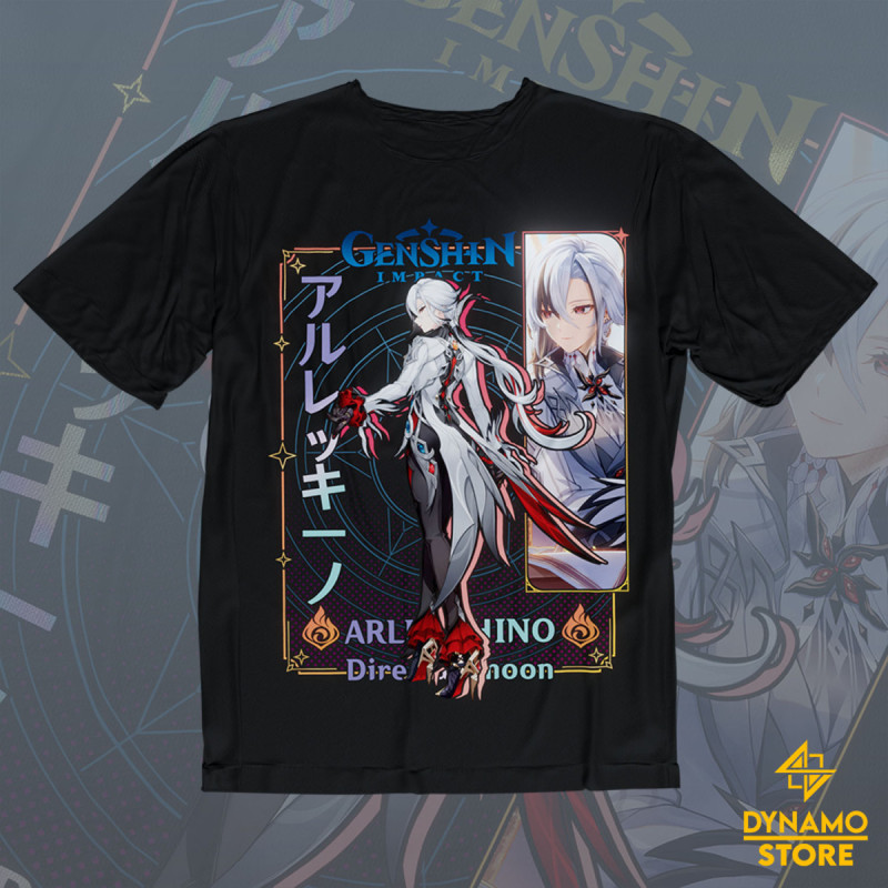 Arlecchino - Genshin Impact - Polera - MYTHRIL PRINT
