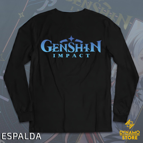 Arlecchino - Genshin Impact - Polera Manga Larga - MYTHRIL PRINT