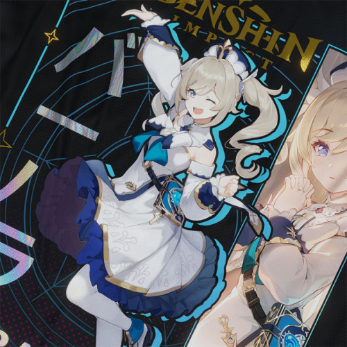 Barbara - Genshin Impact - Polera Holográfica - MYTHRIL PRINT