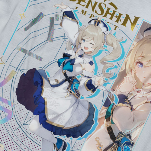 Barbara - Genshin Impact - Polera Holográfica - MYTHRIL PRINT