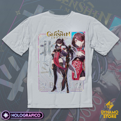 Beidu - Genshin Impact - Polera Holográfica - MYTHRIL PRINT