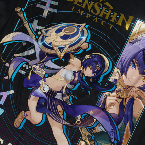 Candace - Genshin Impact - Polera Holográfica - MYTHRIL PRINT