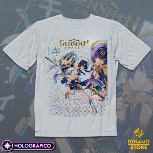 Candace - Genshin Impact - Polera Holográfica - MYTHRIL PRINT