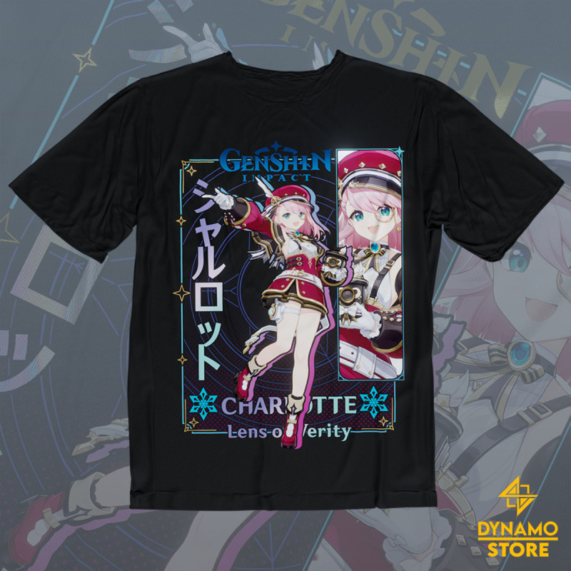 Charlotte - Genshin Impact - Polera - MYTHRIL PRINT
