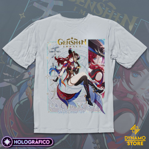 Chasca - Genshin Impact - Polera Holográfica - MYTHRIL PRINT