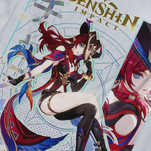 Chasca - Genshin Impact - Polera Holográfica - MYTHRIL PRINT