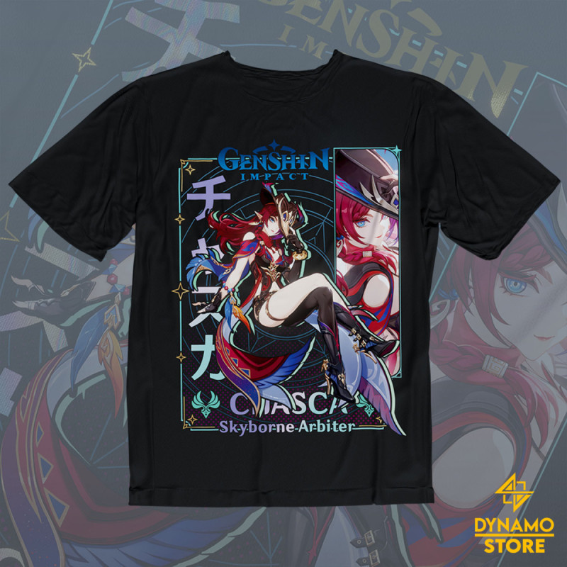 Chasca - Genshin Impact - Polera - MYTHRIL PRINT