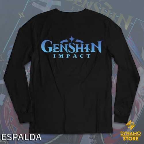 Chasca - Genshin Impact - Polera Manga Larga - MYTHRIL PRINT