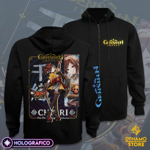 Chiori - Genshin Impact - Poleron Holográfica - MYTHRIL PRINT