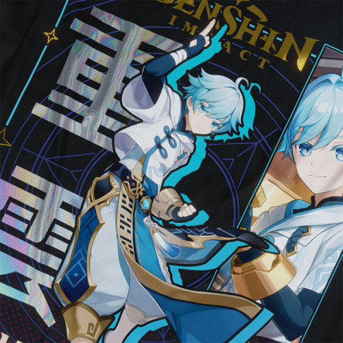 Chongyun - Genshin Impact - Polera Holográfica - MYTHRIL PRINT