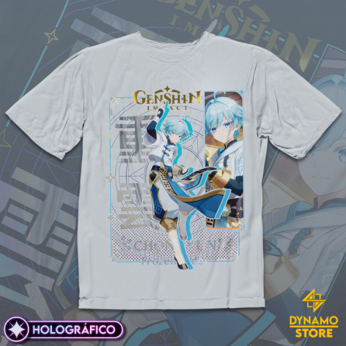Chongyun - Genshin Impact - Polera Holográfica - MYTHRIL PRINT