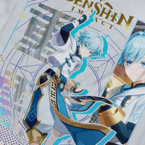 Chongyun - Genshin Impact - Polera Holográfica - MYTHRIL PRINT