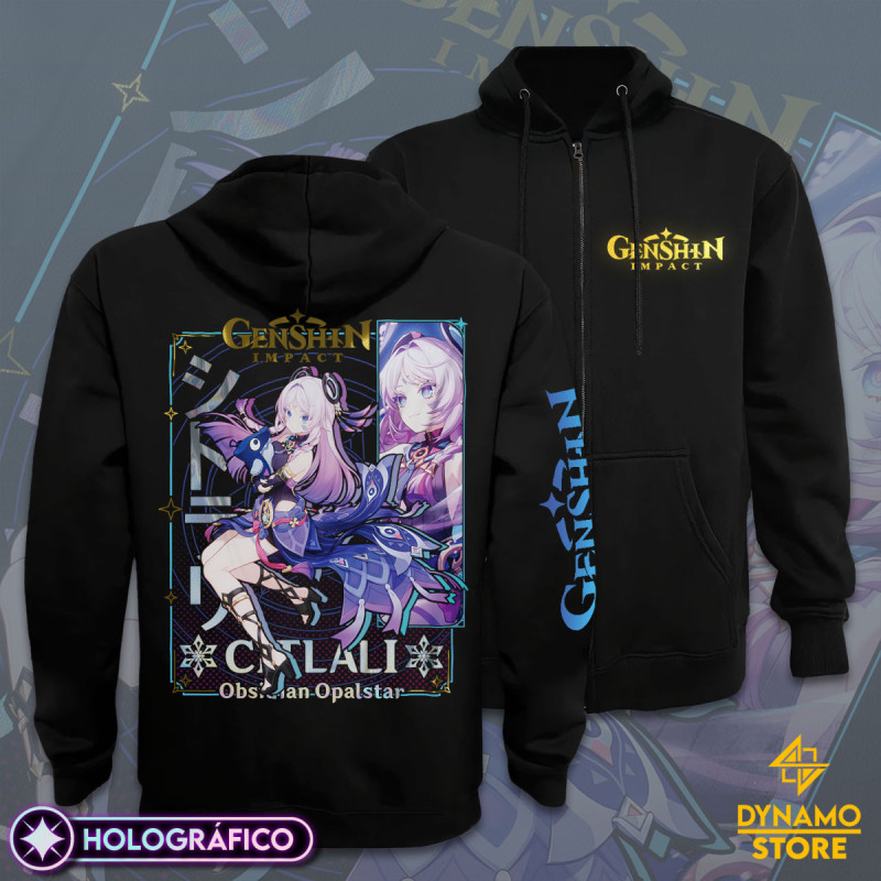 Citlali - Genshin Impact - Poleron Holográfica - MYTHRIL PRINT