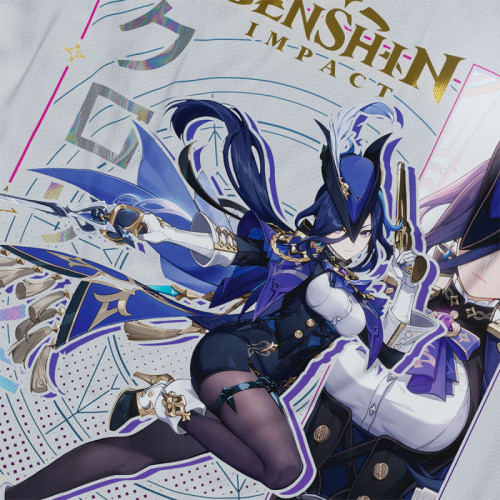 Clorinde - Genshin Impact - Polera Holográfica - MYTHRIL PRINT