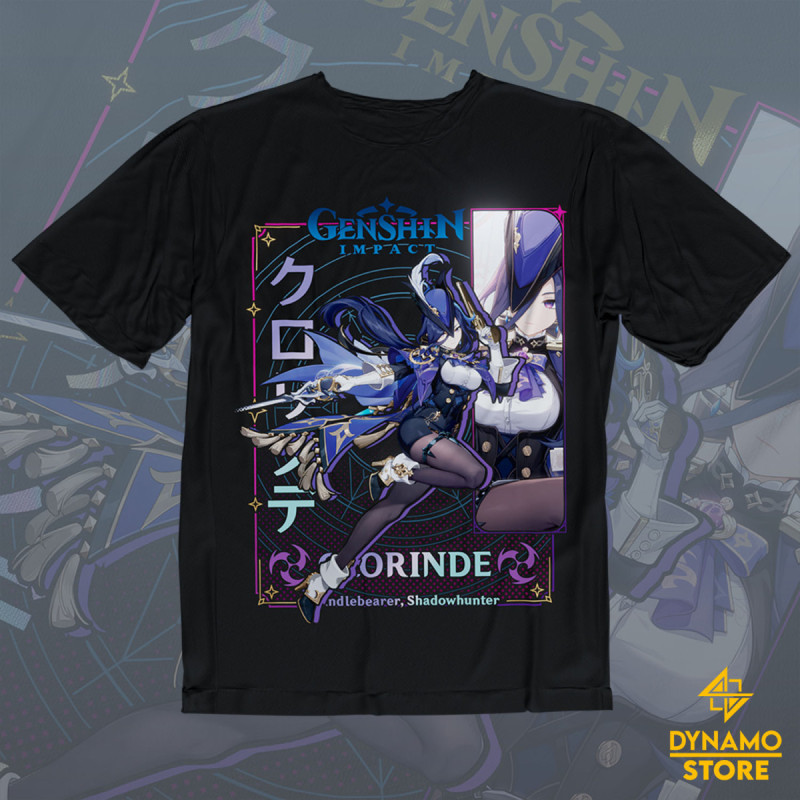 Clorinde - Genshin Impact - Polera - MYTHRIL PRINT