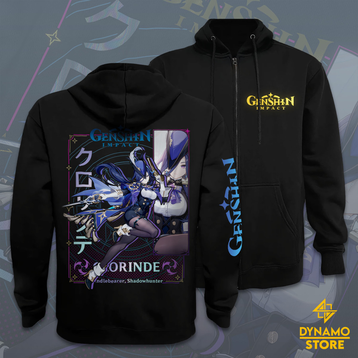 Clorinde - Genshin Impact - Poleron - MYTHRIL PRINT