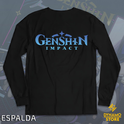 Clorinde - Genshin Impact - Polera Manga Larga Holográfica - MYTHRIL PRINT