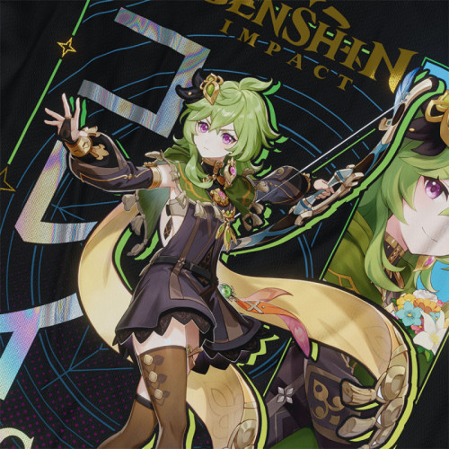 Collei - Genshin Impact - Polera Holográfica - MYTHRIL PRINT