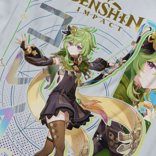 Collei - Genshin Impact - Polera Holográfica - MYTHRIL PRINT
