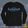 Columbina - Genshin Impact - Polera Manga Larga Holográfica - MYTHRIL PRINT