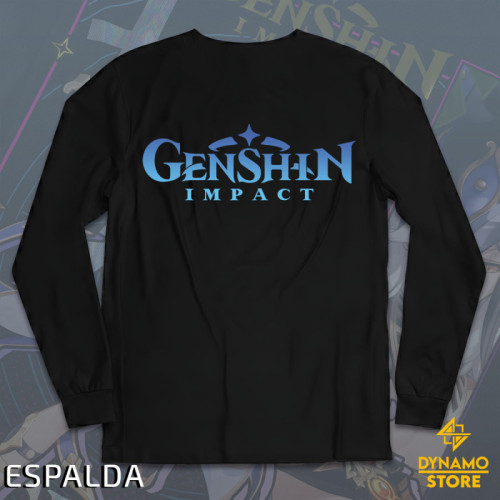 Cyno - Genshin Impact - Polera Manga Larga Holográfica - MYTHRIL PRINT