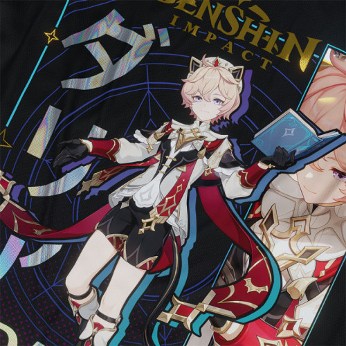 Dahlia - Genshin Impact - Polera Holográfica - MYTHRIL PRINT