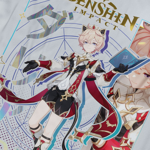 Dahlia - Genshin Impact - Polera Holográfica - MYTHRIL PRINT