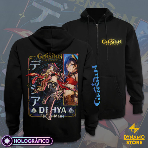 Dehya - Genshin Impact - Poleron Holográfica - MYTHRIL PRINT