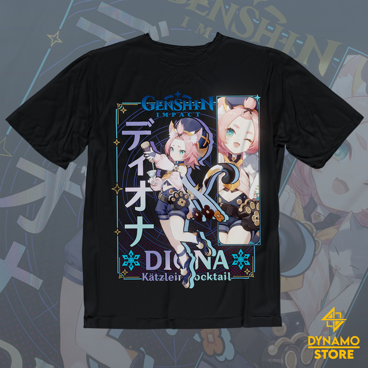 Diona - Genshin Impact - Polera - MYTHRIL PRINT