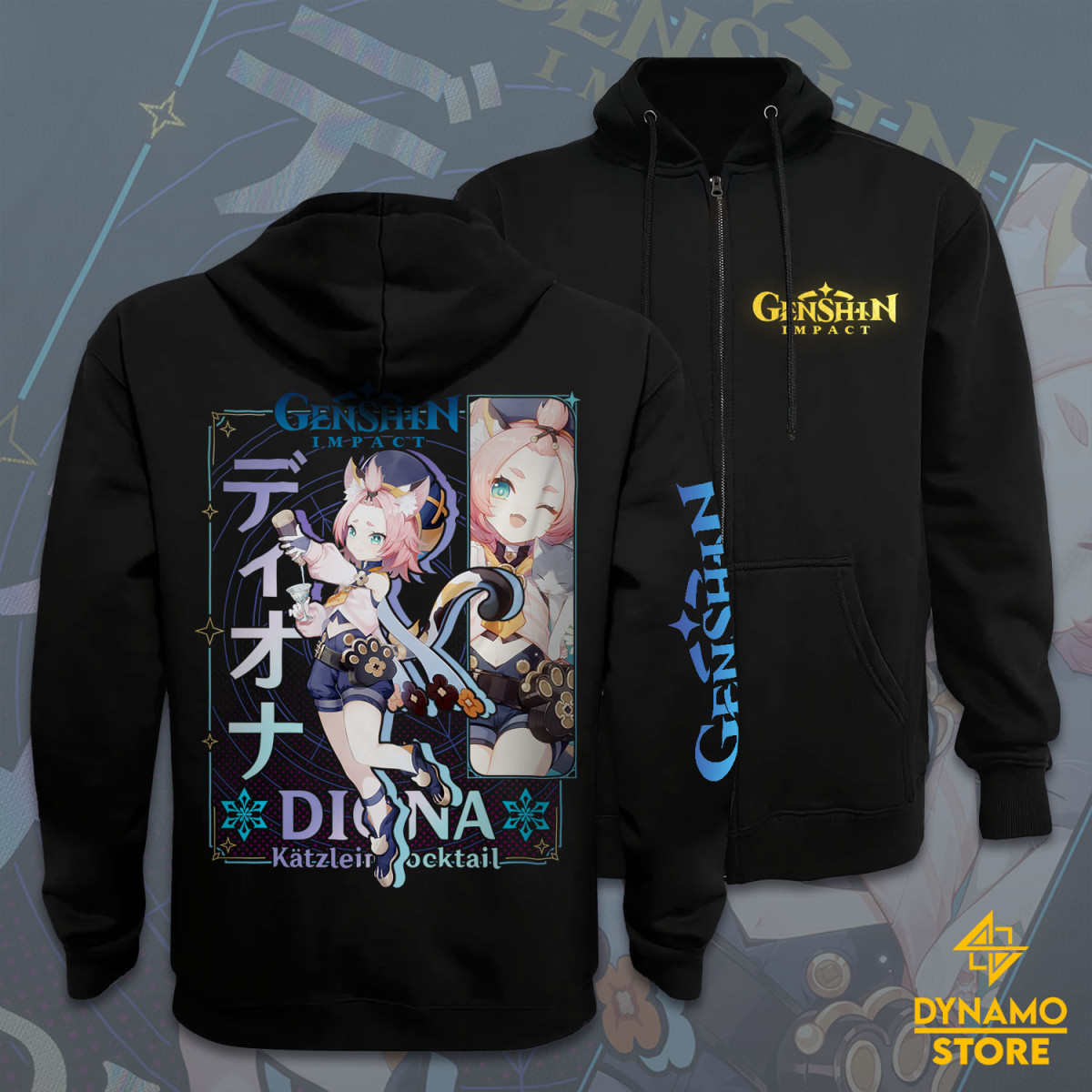 Diona - Genshin Impact - Poleron - MYTHRIL PRINT