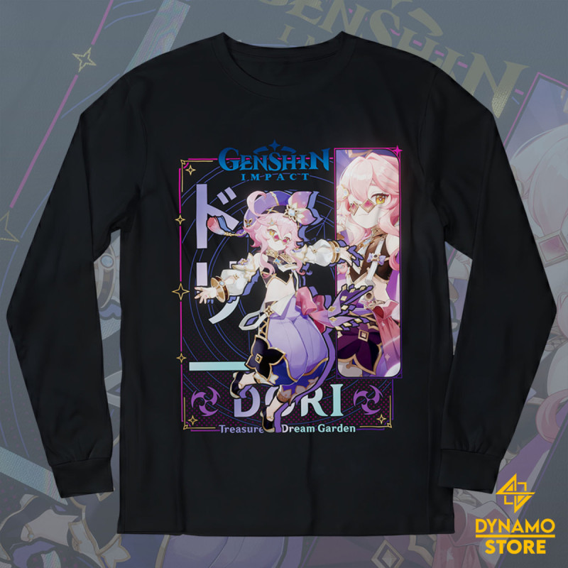 Dori - Genshin Impact - Polera Manga Larga - MYTHRIL PRINT