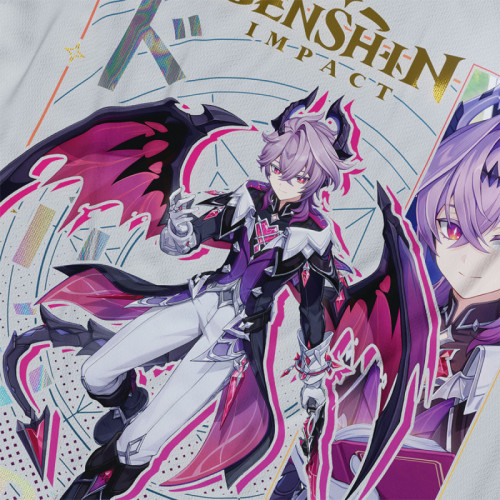 Durin - Genshin Impact - Polera Holográfica - MYTHRIL PRINT
