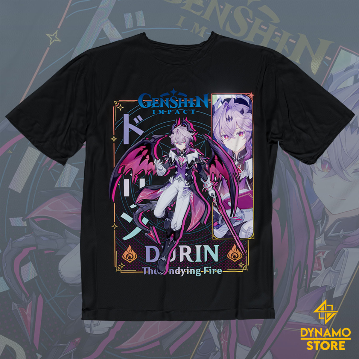 Durin - Genshin Impact - Polera - MYTHRIL PRINT